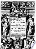 Corona Della Nobilita D'Italia Overo Compendio Dell'Istorie Delle Famiglie Illvstri