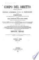 Corpo del diritto: Novelle e indice