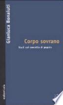Corpo sovrano. Studi sul concetto di popolo