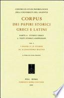 Corpus dei papiri storici greci e latini