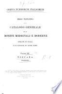 Corpus nummorum Italicorum: Firenze