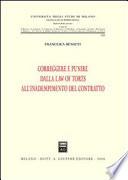 Correggere e punire dalla law of torts all'inadempimento del contratto