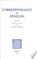 Correspondance de Fénelon