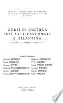 Corsi di cultura sull'arte ravennate e bizantina