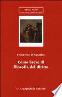 Corso breve di filosofia del diritto
