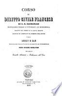 Corso di diritto civile francese di C. S. Zachariae