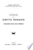 Corso di diritto romano