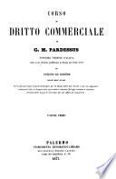 Corso di dritto commerciale