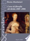Corso di filosofia del diritto 2005 - 2006