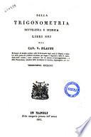 Corso di geometria elementare, e sublime [a cura] di V. Flauti