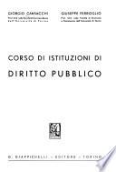 Corso di istituzioni di diritto pubblico