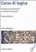 Corso di logica. Introduzione al calcolo dei predicati