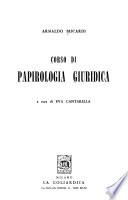 Corso di papirologia giuridaca