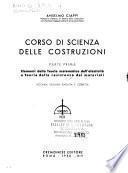 Corso di scienza delle costruzioni