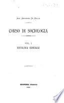 Corso di sociologia
