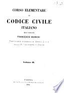 Corso elementare di codice civile italiano
