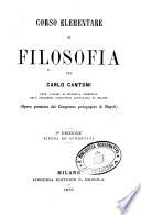 Corso elementare di filosofia