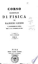 Corso Elementare Di Fisica di Ranieri Gerbi