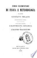 Corso elementare di fisica e meteorologia