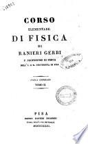 Corso Elementare di Fisica 
