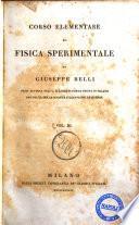 Corso elementare di fisica sperimentale di Giuseppe Belli
