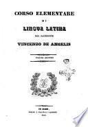 Corso elementare di lingua latina del sacerdote Vincenzo De Angelis