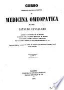 Corso teoretico-pratico-alfabetico di medicina omeopatica