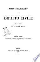 Corso teorico-pratico di diritto civile per Francesco Ricci
