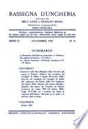 Corvina rivista di scienze, lettere ed arti della Società ungherese-italiana Mattia Corvino