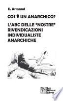 Cos'è un anarchico?