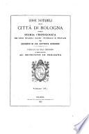Cose notabili della città di Bologna