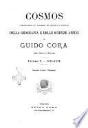 Cosmos comunicazioni sui progressi più recenti e notevoli della geografia e delle scienze affini
