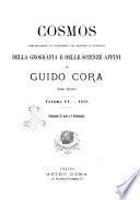 Cosmos comunicazioni sui progressi più recenti e notevoli della geografia e delle scienze affini