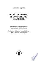 Cosı̀ uccidemmo il commissario Calabresi
