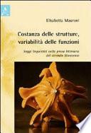 Costanza delle strutture, variabilità delle funzioni