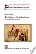 Costituzione e identità culturale