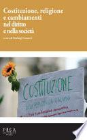 Costituzione, religione e cambiamenti nel diritto e nella società