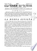 Costruire rivista mensile fascista