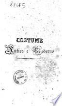 Costume Antico e Moderno