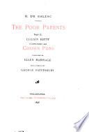 Cousin Betty (concluded) and Cousin Pons, translated by Ellen Marriage