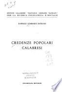 Credenze popolari calabresi