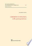 Credito e finanza nella giurisprudenza