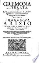 Cremona literata