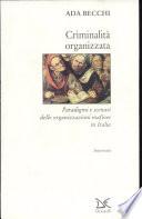Criminalità organizzata