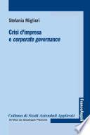 Crisi d'impresa e corporate governance