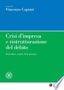 Crisi d'impresa e ristrutturazione del debito