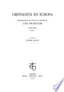 Cristianità ed Europa