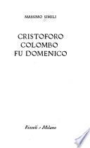 Cristoforo Colombo fu Domenico