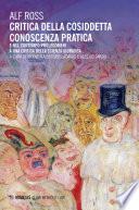 Critica della cosiddetta conoscenza pratica