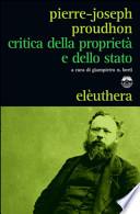 Critica della proprietà e dello Stato
